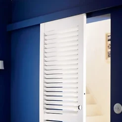 Système pour pose en applique porte bois ou verre- Porte Coulissante