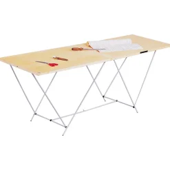 Ocai Outils Du Tapissier<Table à tapisser pin massif 198 x 58,8 x 2 cm
