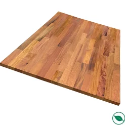 Forestea Tablette Bois Et Mélaminé<Tablette acajou massif huilé lamellé collé abouté 2000 x 200 x 18 mm