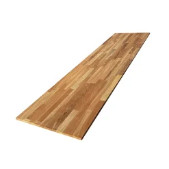 Wood&Sens Tablette Bois Et Mélaminé<Tablette Chêne Huilé bois massif, L.200 x l.40 cm, Ep.18 mm