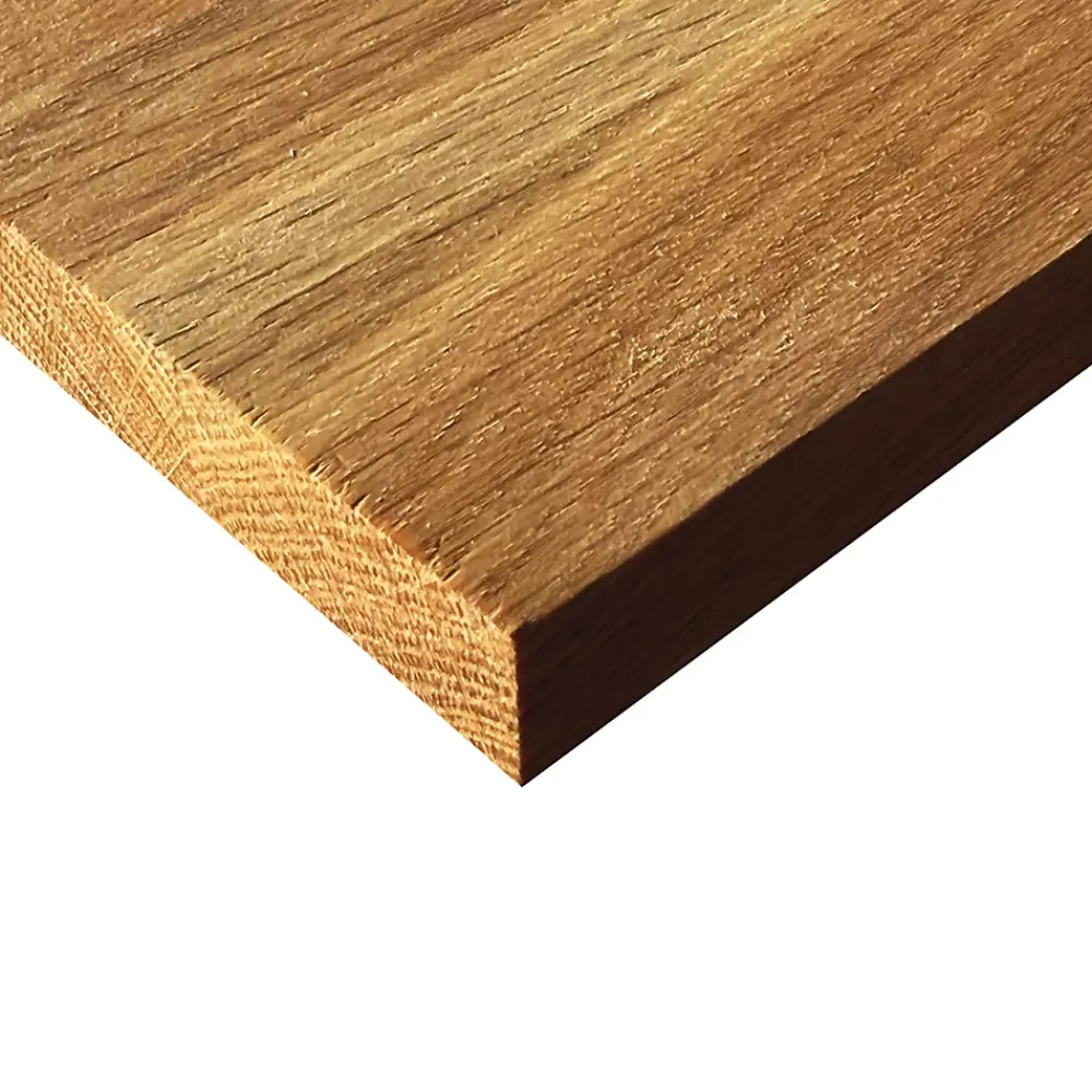 Wood&Sens Tablette Bois Et Mélaminé<Tablette Chêne Huilé bois massif, L.200 x l.50 cm, Ep.18 mm