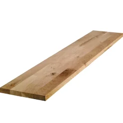 Forestea Tablette Bois Et Mélaminé<Tablette chêne massif lamellé collé abouté 800 x 200 x 18 mm