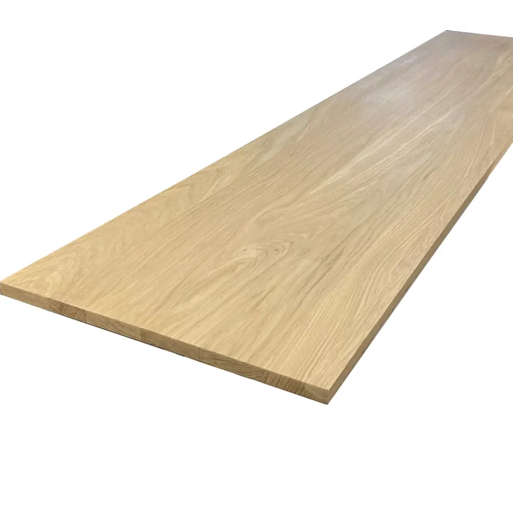 Forestea Tablette chêne massif pleines lames 1200 x 200 x 20 mm- Tablette Bois Et Mélaminé