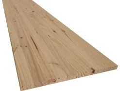 Tablette en pin massif 50 x 200 cm, ép.18 mm PPA18500- Tablette Bois Et Mélaminé