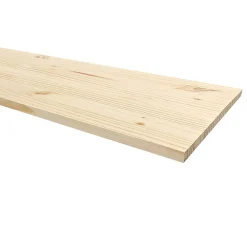 Tablette en pin noueux ISB 200 x 40 cm, ép.18 mm- Tablette Bois Et Mélaminé