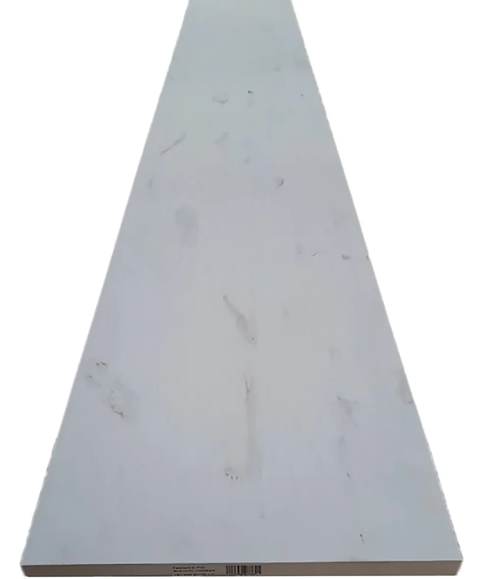 Tablette Bois Et Mélaminé<Tablette en pin rustique blanchi 30 x 200 cm, ép. 1,8cm