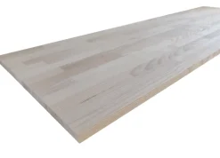 Wood&Sens Tablette Frêne bois massif, L.250 x l.60 cm, Ep.18 mm- Tablette Bois Et Mélaminé