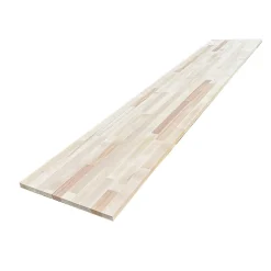 Wood&Sens Tablette Hêtre Massif Lamellé Collé Abouté, L.200 cm x l.40 cm, Ep.18 mm- Tablette Bois Et Mélaminé