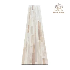 Wood&Sens Tablette Hêtre Massif Lamellé Collé Abouté, L.200 cm x l.40 cm, Ep.18 mm- Tablette Bois Et Mélaminé