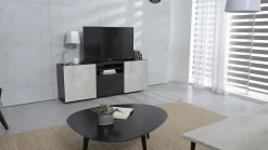 Tablette Bois Et Mélaminé<Tablette mélaminé béton Kala 60 x 120 cm,ép.1,8 cm