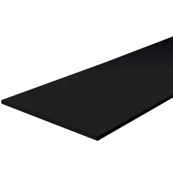 Tablette Bois Et Mélaminé<Tablette mélaminé noir Berb 40 x 120 cm,ép.1,8 cm