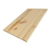 Wood&Sens Tablette Pin Rustique bois massif, L.80 x l.40 cm x Ep.22 mm- Tablette Bois Et Mélaminé