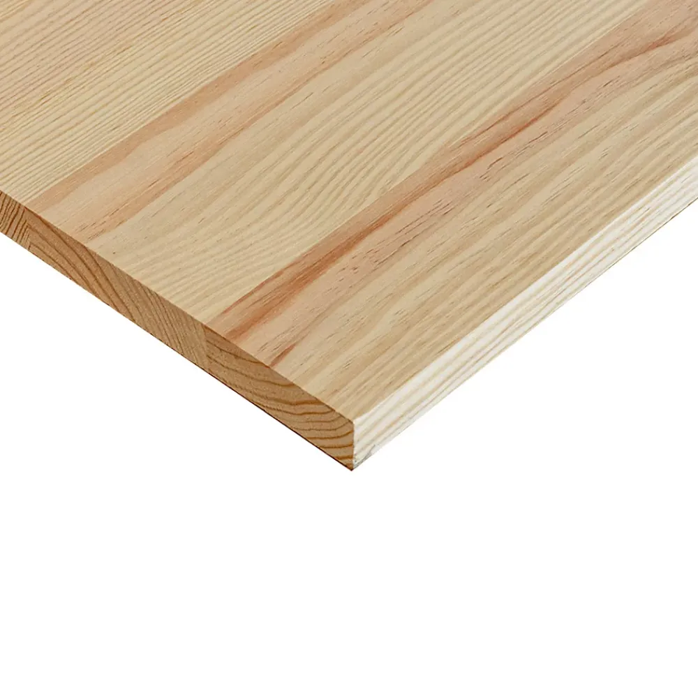 Wood&Sens Tablette Pin Rustique bois massif, L.80 x l.40 cm x Ep.22 mm- Tablette Bois Et Mélaminé