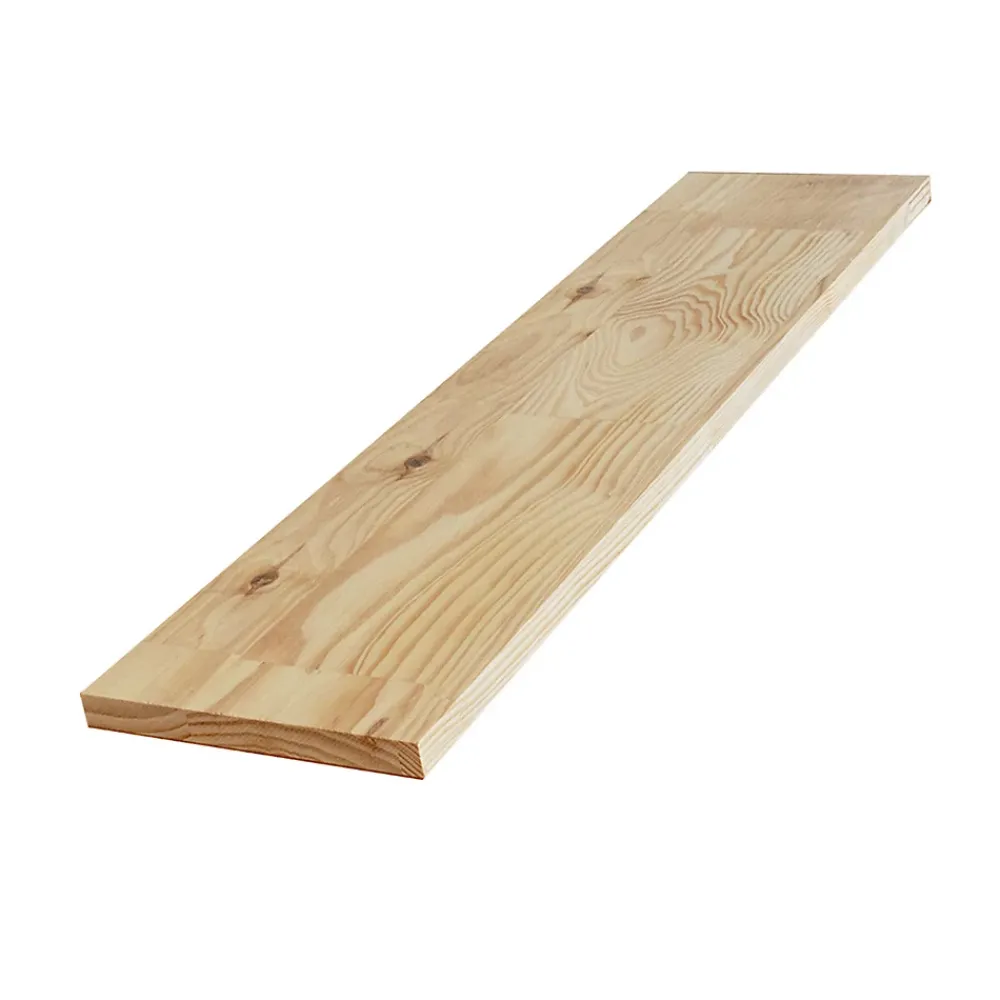 Wood&Sens Tablette Pin Rustique bois massif, L.80 x l.30 cm x Ep.22 mm- Tablette Bois Et Mélaminé