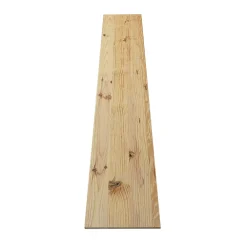 Wood&Sens Tablette Pin Rustique bois massif, L.120 x l.30 cm, Ep.22 mm- Tablette Bois Et Mélaminé