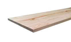 Wood&Sens Tablette Pin Rustique bois massif, L.240 x l.30 cm, Ep.22 mm- Tablette Bois Et Mélaminé