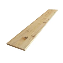 Wood&Sens Tablette Bois Et Mélaminé<Tablette Pin Rustique bois massif, L.120 x l.20 cm, Ep.22mm