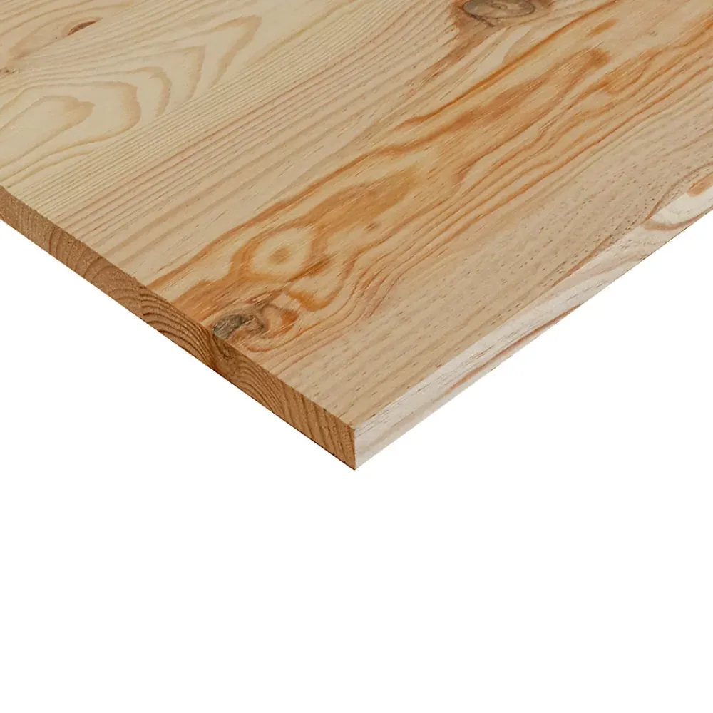 Wood&Sens Tablette Pin Rustique bois massif, L.120 x l.50 cm, Ep.22 mm- Tablette Bois Et Mélaminé