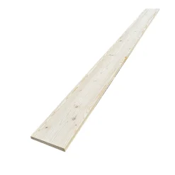 Wood&Sens Tablette Sapin bois massif, L.250 x l.30 cm, Ep.21 mm- Tablette Bois Et Mélaminé