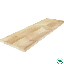 Forestea Tablette Bois Et Mélaminé<Tablette sapin massif lamellé collé abouté 1200 x 300 x 18 mm