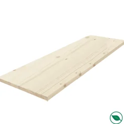 Forestea Tablette Bois Et Mélaminé<Tablette sapin massif lamellé collé abouté 800 x 300 x 18 mm