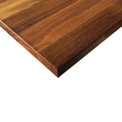 Wood&Sens Tablette Teck huilé bois massif, L.200 x l.50 cm, Ep.18 mm- Tablette Bois Et Mélaminé