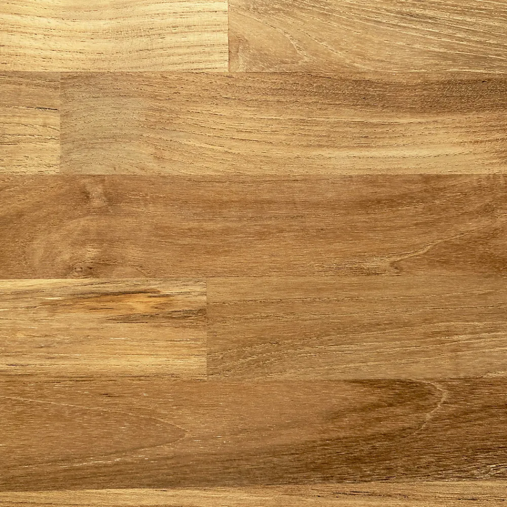Wood&Sens Tablette Bois Et Mélaminé<Tablette Teck Massif Abouté, L.250 cm x l.60 cm, Ep.18 mm