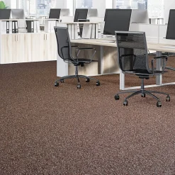 Floordirekt Tapis de couloir Pour Événement Malta Marron foncé 200 x 350 cm -- Moquette|Moquette