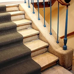 Décoweb Tapis de passage en sisal couloir et escalier - Moka - Rouleau de 0,67m x 9m- Sisal Et Jonc De Mer|Sisal Et Jonc De Mer