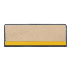 Floordirekt Tapis d'escalier Akzent Gris Rectangulaire 23,5 x 65 cm -- Accessoire D'Escalier