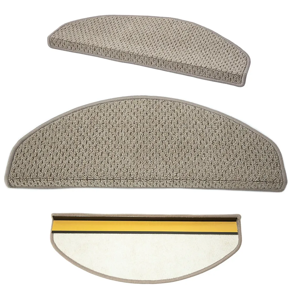 Floordirekt Accessoire D'Escalier<Tapis d'escalier Baleno Beige 23,5 x 65 cm Carré -
