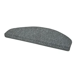 Floordirekt Accessoire D'Escalier<Tapis d'escalier Baleno Gris anthracite 23,5 x 65 cm Demi-circulaire -