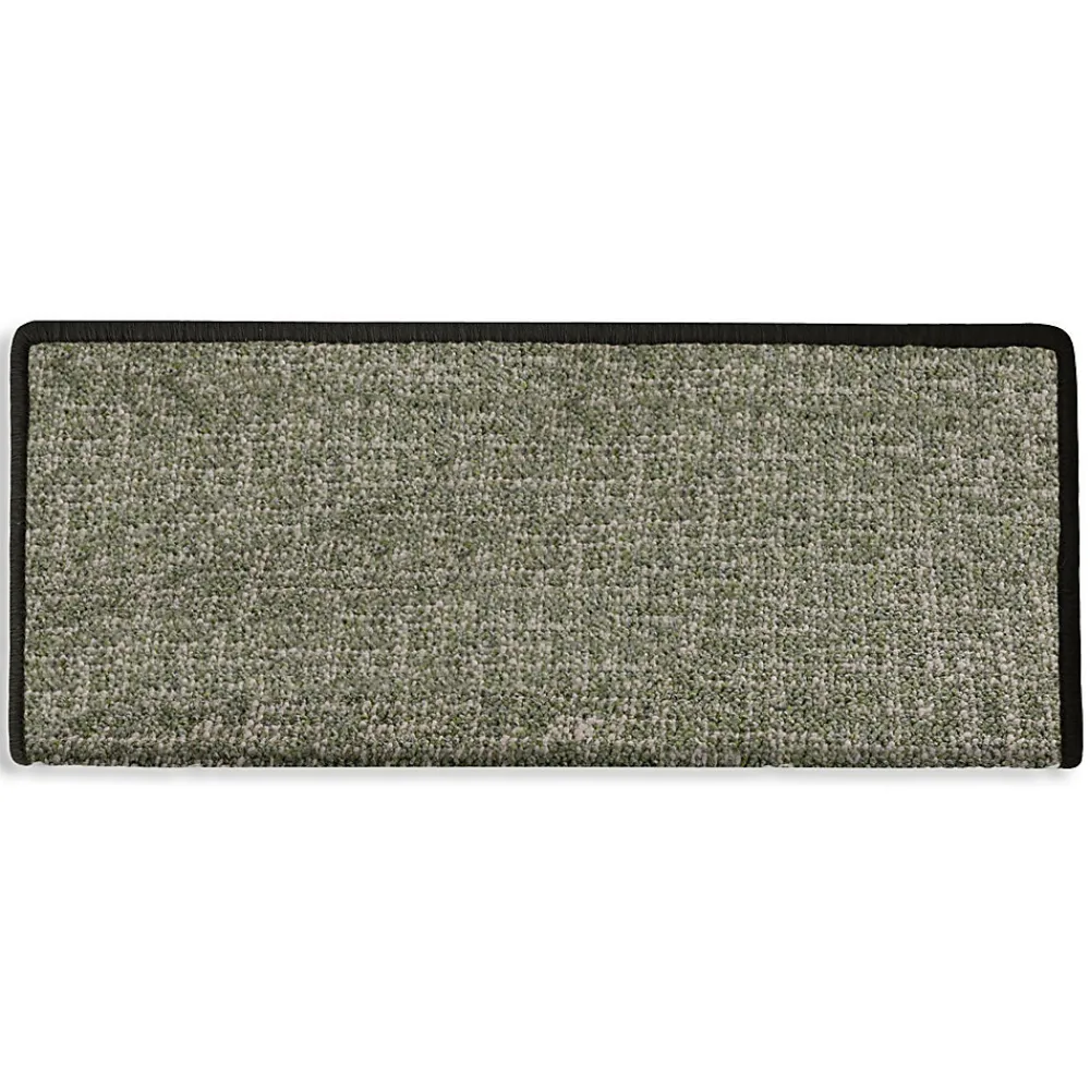 Floordirekt Tapis d'escalier Bermuda Vert Rectangulaire -- Accessoire D'Escalier