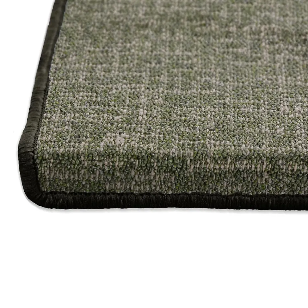 Floordirekt Tapis d'escalier Bermuda Vert Rectangulaire -- Accessoire D'Escalier