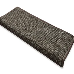 Floordirekt Accessoire D'Escalier<Tapis d'escalier Carlton Rectangulaire Marron 23,5 x 65 cm -