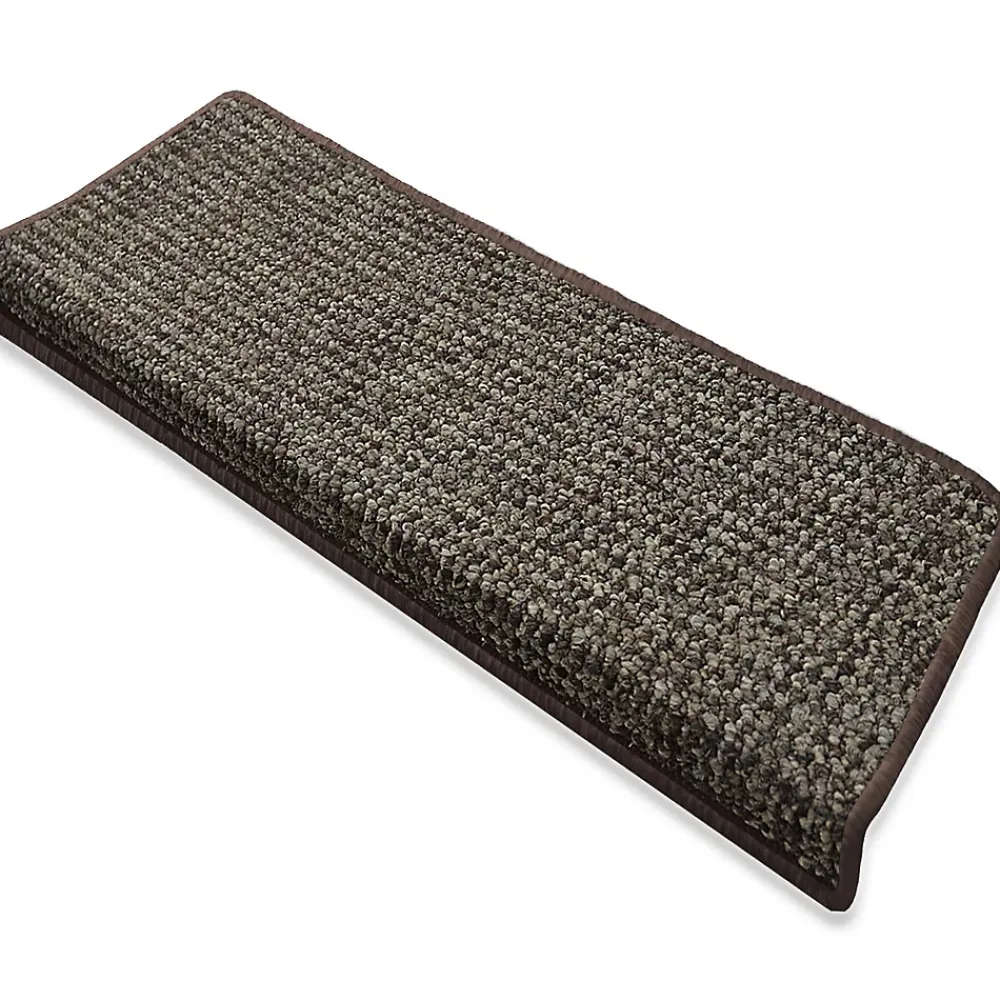 Floordirekt Accessoire D'Escalier<Tapis d'escalier Carlton Rectangulaire Marron 23,5 x 65 cm -