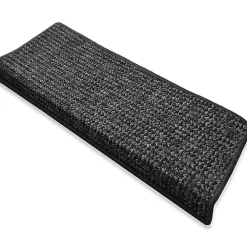 Floordirekt Accessoire D'Escalier<Tapis d'escalier Carlton Rectangulaire Gris anthracite 23,5 x 65 cm -