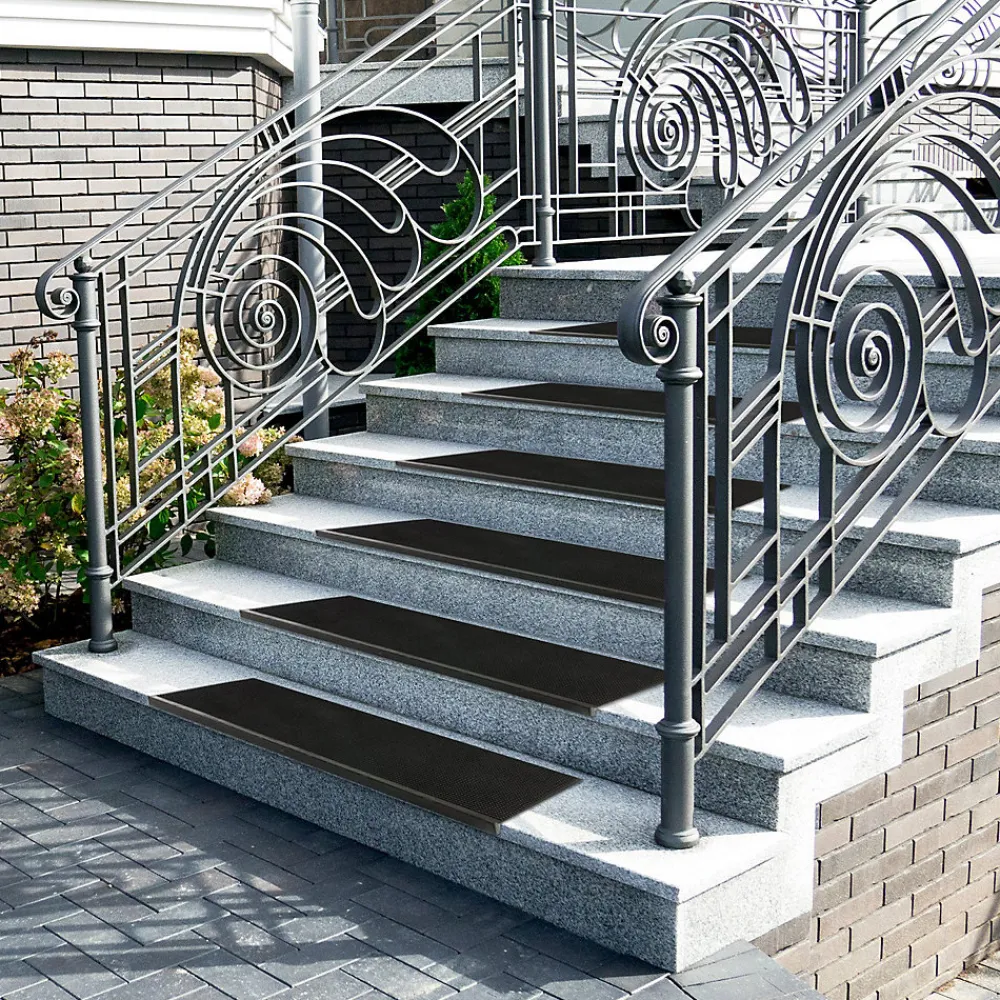 Floordirekt Accessoire D'Escalier<Tapis d'escalier en caoutchouc Antidérapant Santiago 25 x 75 cm