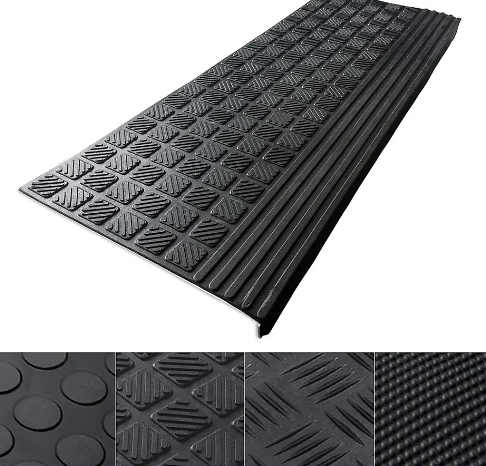 Floordirekt Accessoire D'Escalier<Tapis d'escalier extérieur, antidérapant, Diamond, 25 x 65 cm, 1 pièce -