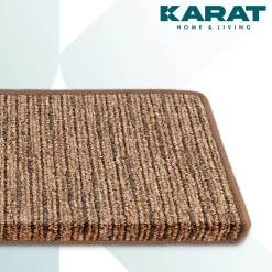 Floordirekt Accessoire D'Escalier<Tapis d'escalier Geneva Marron clair 23,5 X 65 cm Rectangulaire