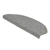 Floordirekt Accessoire D'Escalier<Tapis d'escalier London Gris clair 23,5 x 65 cm Demi-circulaire