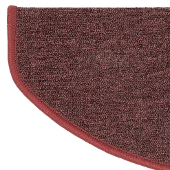 Floordirekt Accessoire D'Escalier<Tapis d'escalier London Vin rouge 23,5 x 65 cm Demi-circulaire