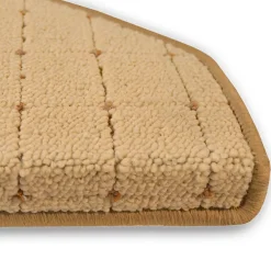 Floordirekt Tapis d'escalier Rapido Beige Demi-circulaire -- Accessoire D'Escalier