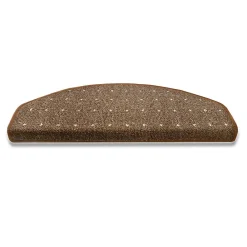 Floordirekt Tapis d'escalier Rapido Marron Demi-circulaire -- Accessoire D'Escalier