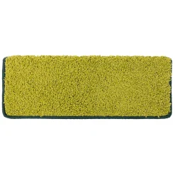 Floordirekt Tapis d'escalier Shaggy Barcelona Vert Rectangulaire 23,5 x 65 cm- Accessoire D'Escalier