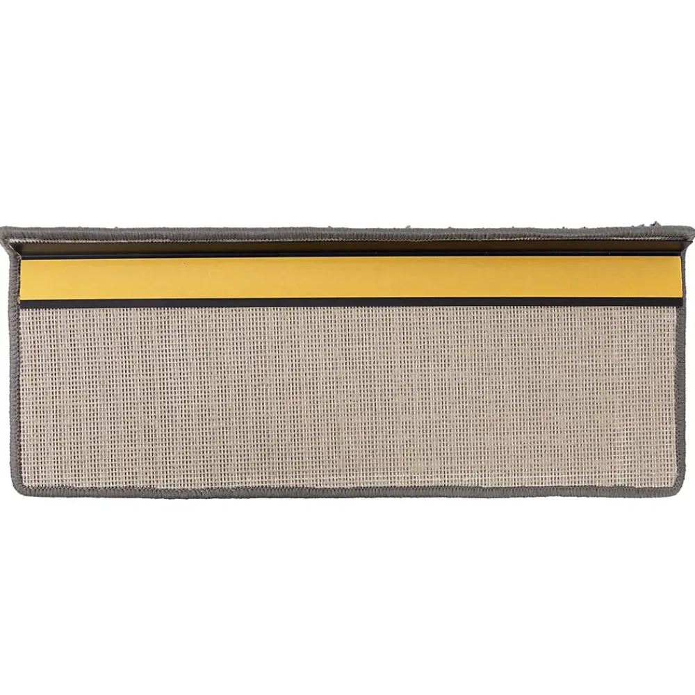 Floordirekt Accessoire D'Escalier<Tapis d'escalier Shaggy Barcelona Gris Rectangulaire 23,5 x 65 cm