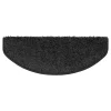 Floordirekt Accessoire D'Escalier<Tapis d'escalier Shaggy Sphinx Demi-circulaire 23,5 x 65 cm Noir -