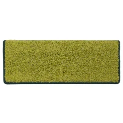 Floordirekt Tapis d'escalier Shaggy Sphinx Rectangulaire 23,5 x 65 cm Vert -- Accessoire D'Escalier