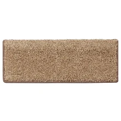 Floordirekt Tapis d'escalier Shaggy Sphinx Rectangulaire 23,5 x 65 cm Beige -- Accessoire D'Escalier