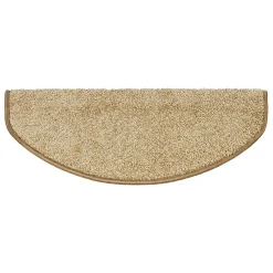 Floordirekt Accessoire D'Escalier<Tapis d'escalier Shaggy Sphinx Demi-circulaire 23,5 x 65 cm Beige -